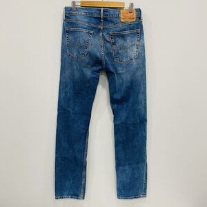 LEVI’S Men's 513 Slim Straight 32x34 Blue Denim Jeans Stretch Casual Normcore